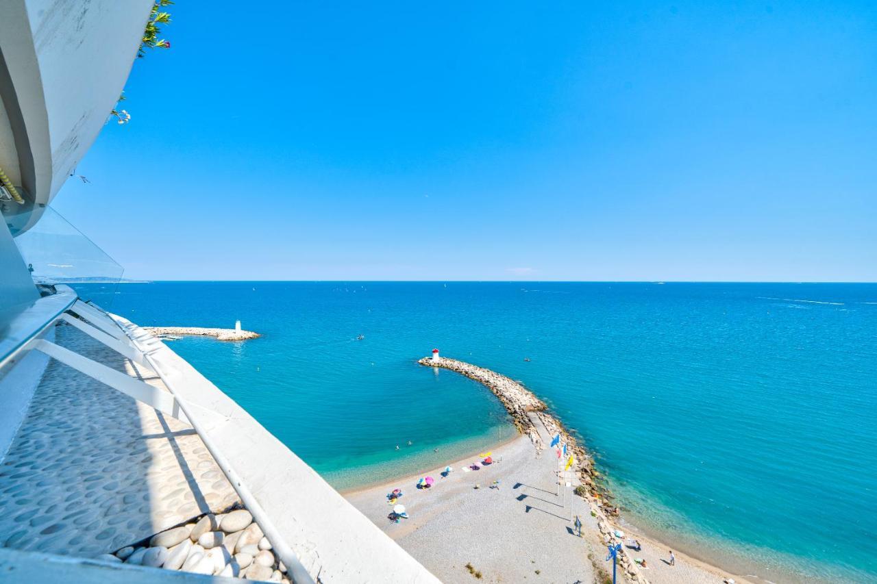 Sunny Apartment Villeneuve-Loubet Bagian luar foto